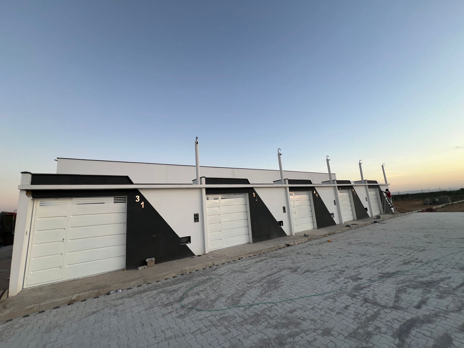 Casas construídas para vender